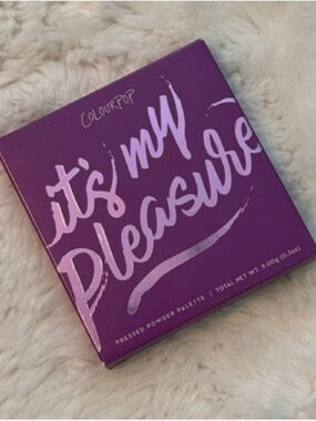 ColourPop Purple 'It's My Pleasure' Eyeshadow Palette